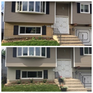 Brick exterior painting