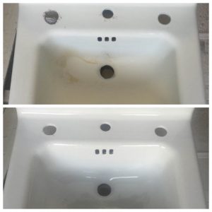 custom sink refinishing